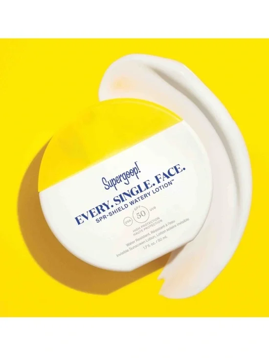 Supergoop! Every. Single. Face. Watery Lotion Sunscreen SPF 50, 1.7 fl oz/ 50 ml - Picture 1 of 13